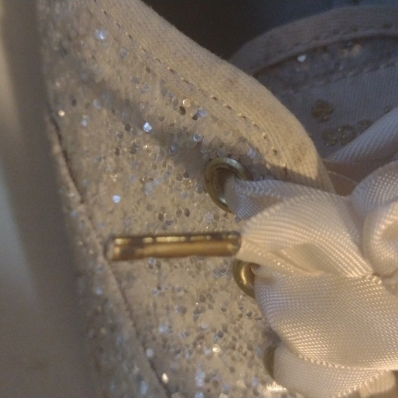 KEDS x Kate Spade Glitter Sneaker, Size 6.5 - Picture 3 of 12